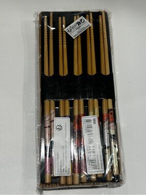 Bamboo Decorative Chopsticks Set - Natural Bamboo sushi set DIY SUshi